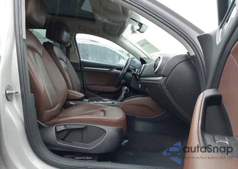 2016 Audi A3 1.8T Premium z USA, uszkodzony, nr VIN WAUA7GFF3G1048842